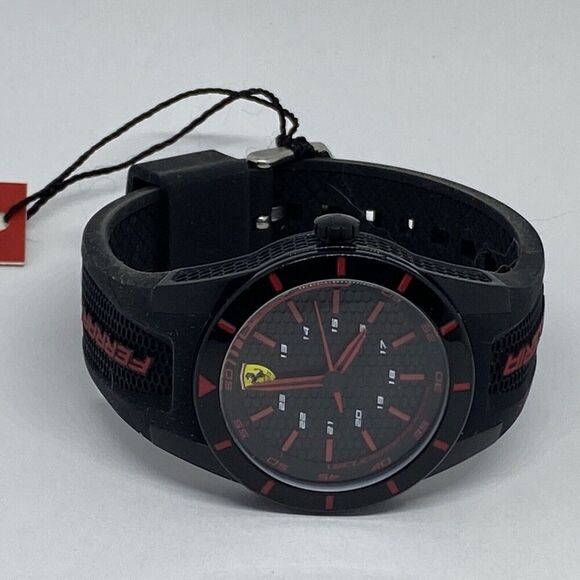 Ferrari Scud Erica SF27.4.47.0217 Men Black Strap Analog Dial Quartz Watch Y772 - Picture 7 of 12